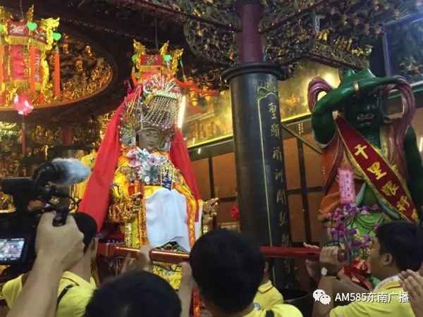 妈祖金身驻跸新北板桥慈惠宫